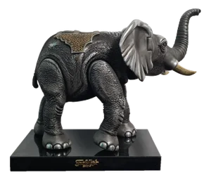 Frank Meisler, Elephant, 1990s, Metal