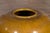 Chinese Vintage Porcelain Low Squat Planter with Yellow Mustard Glaze For Sale - Image 9 of 12