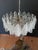 Mid-Century Modern Vintage Italian Murano Chandelier with 57 Glass Rondini, 1990s For Sale - Image 3 of 17