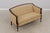 Traditional Hickory Chair Co Sheraton Style Mahogany Loveseat Settee For Sale - Image 3 of 15
