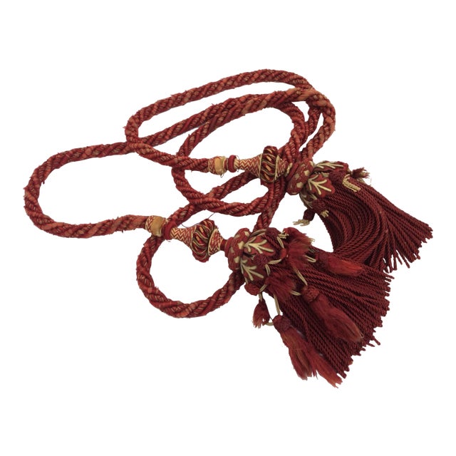Old World Antique Textile Tassel For Sale