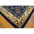 1920s Navy Blue Floral Deco Antique Chinese Peking Knotted Rug 11'9'' X 14'3'' For Sale In New York - Image 6 of 12