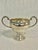 Mid 20th Century Vintage Sterling Silver Art Deco Footed Open Sugar and Creamer Set - A Pair For Sale - Image 5 of 9