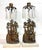 Up for sale is a wonderful pair of antique ornate gilded bronze girandole candle holders. They are cast out of thick gold...