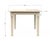 Farmhouse Vermont Farm Table for Chairish Turned Leg Dining Table in Ash Whitewashed, 38x72 For Sale - Image 3 of 6