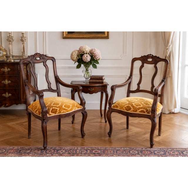 Antique Armchairs, France, 1900, Set of 2 For Sale - Image 4 of 16