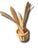 Vintage Sculptural Woven Rattan Aloe Plant Basket | Organic Modern Decor For Sale In Dallas - Image 6 of 9