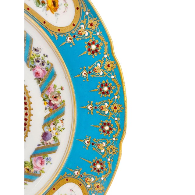 18th C Sevres Portrait of Marie Therese Louise of Savoy For Sale - Image 4 of 6