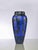 Vintage Blue Vase realized by Strehla in the mid-20th Century. Very good condition.