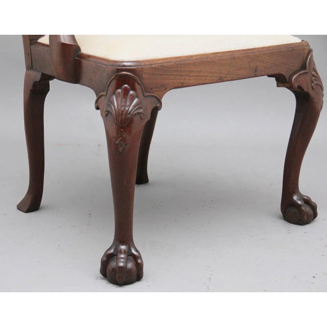 18th Century Walnut Armchair For Sale - Image 6 of 12