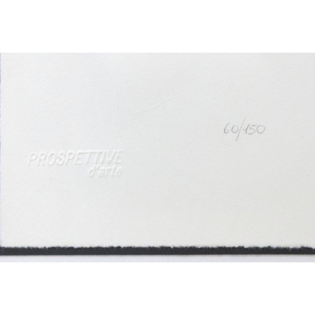 Riccardo Benvenuti, Young Face, Lithograph, 1984 For Sale - Image 6 of 8