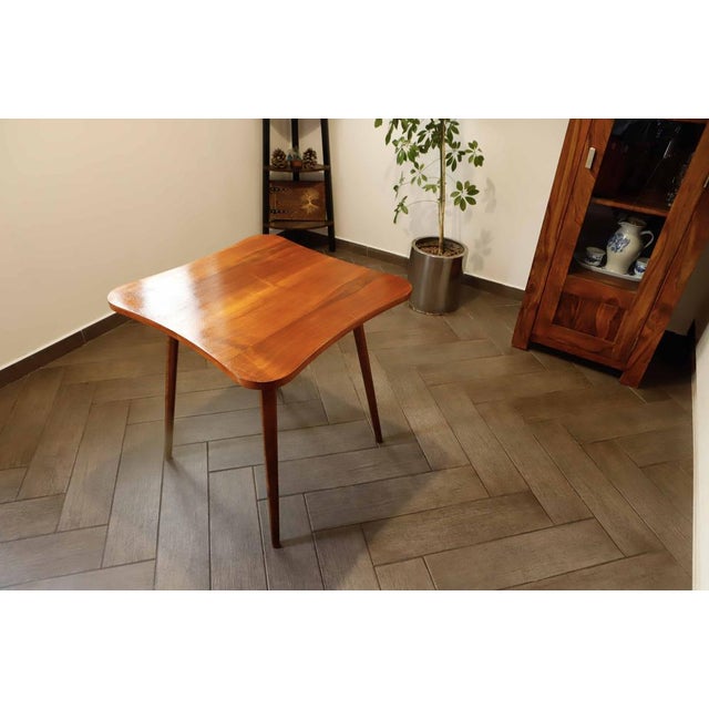 1960s Cloverleaf Coffee Table from Cesky Nabytek, 1960s For Sale - Image 5 of 12