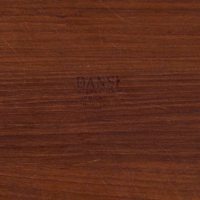 Vintage Vivianna Torun Bulow-Hube for Dansk Cheese Knife, Cake Server, and Teak Cutting Board For Sale In Houston - Image 6 of 7