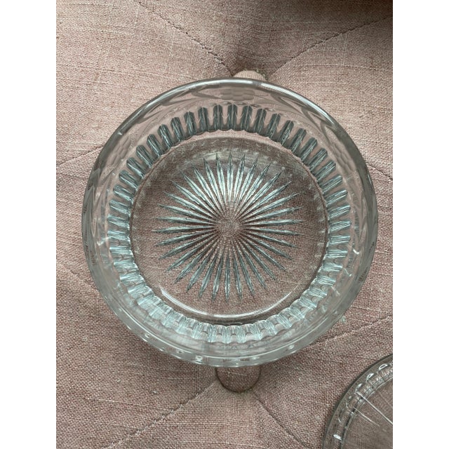 Antique Heisey Glass Vanity Jar With a Sterling Enameled Handle, 1920s For Sale - Image 9 of 10