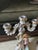 Vintage Rococo Revival Porcelain Musician Jardinière & Candelabrum — Set of 2 For Sale - Image 4 of 10