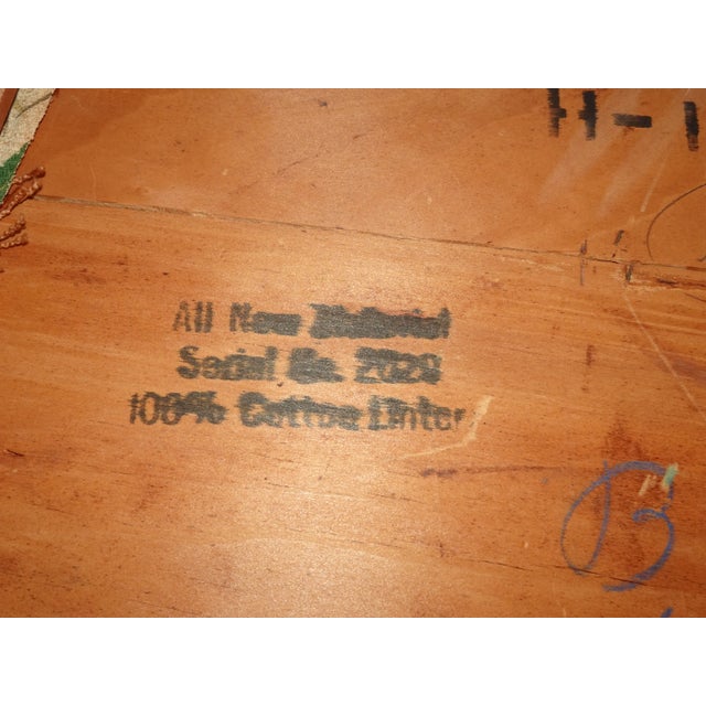 Vintage Mid Century Danish Modern Side Chair with Curved Armrests For Sale - Image 12 of 13