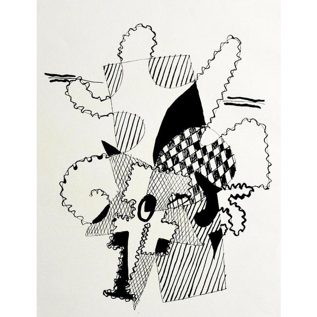 Picasso, Helen at Archimedes, 1955, Woodcut on Vellum Paper For Sale - Image 3 of 3