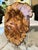 Contemporary Organic Modern Hand-Turned Natural Edge Sugar Maple Burl Centerpiece Bowl - 12.5x9.5 Inches For Sale - Image 3 of 12