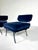 Elettra Lounge Chairs by BBPR for Arflex, Set of 2, in Very Good conditions. Designed 1950 to 1959 This piece has an...