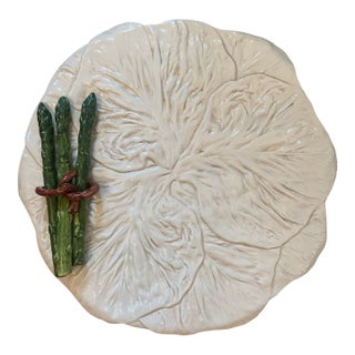 1980s Vietri Dimensional Platter For Sale