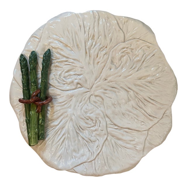 1980s Vietri Dimensional Platter For Sale
