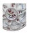 French 19th Century Majolica Oyster Flowers Plate Longchamp For Sale - Image 3 of 5