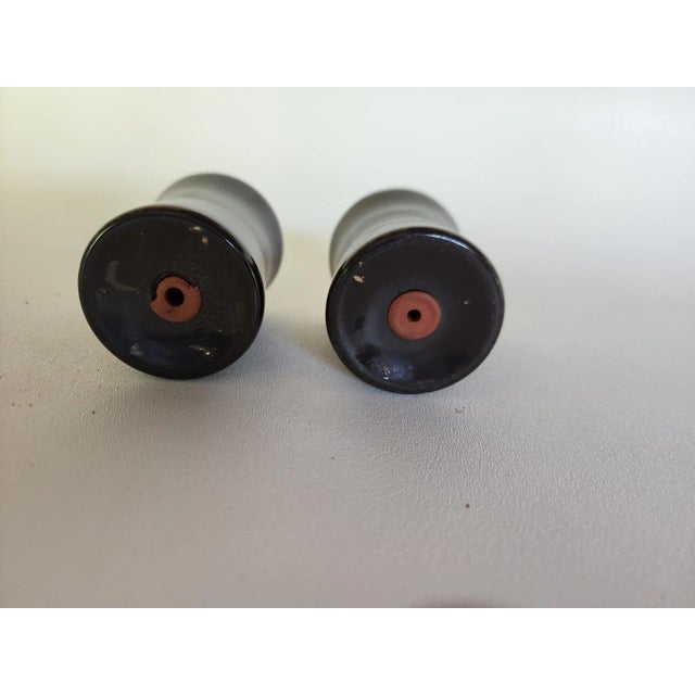 Spanish 1970's Franciscan Madeira Salt and Pepper Shakers- a Pair For Sale - Image 3 of 4