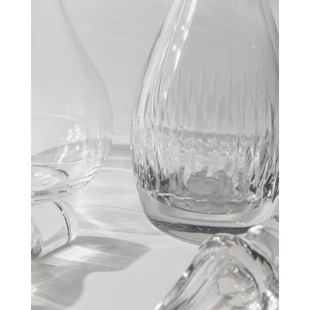 Vintage Murano Glass Decanters with Stoppers, 1980s, Set of 2 For Sale - Image 8 of 12