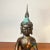 Exquisite, rare find, Bronze Cloisonné Buddha, traditional oriental Chinese Tibetan style in a seated meditative posture,...