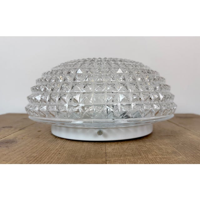 Vintage Glass Wall Light, 1970s For Sale - Image 6 of 17