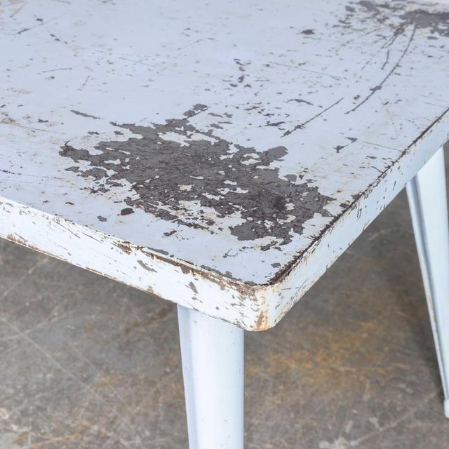 French T55 Rectangular Dining Table from Tolix, 1960s For Sale - Image 6 of 11