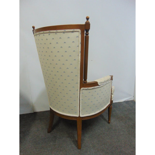 Brown Louis XV Style Walnut Carved Armchairs - a Pair For Sale - Image 8 of 9