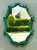 Late 20th Century Vintage Green Painted Twig Mirror For Sale - Image 5 of 12