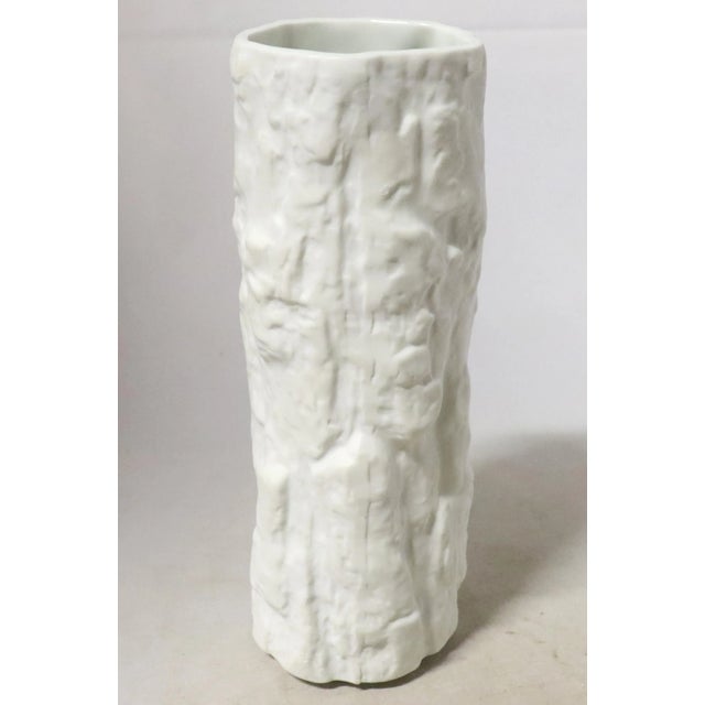 This beautiful Bisque porcelain vase is from the Bareuther Waldsassen brand. A brand that is still popular with vintage...