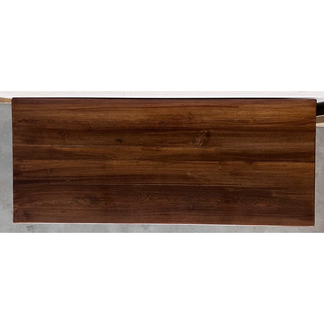 Late 19th Century Walnut Spanish Refectory Table or Farm Table For Sale - Image 6 of 11