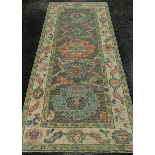 Turkish Oushak Rug 2'7" x 6'4" #20216 Explore a curated collection of hallway runners, wool rugs, and handmade...