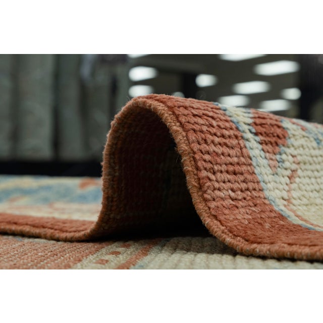Textile Turkish Oushak Rug 10'1" x 13'8" #18623 For Sale - Image 7 of 8