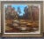 1968 Ling Autumn Foliage and Creek Landscape Oil Painting- Framed For Sale - Image 13 of 13