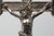 Silver French Silver-Plated Standing Crucifix on Scrolled Tripod Base, 1900 For Sale - Image 8 of 14