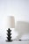 "Nizwa" large 33cm black ceramic table lamp, Barracuda Edition. Height: 33 cm - 12.99 in Diameter: 14 cm - 5.51 in Height...