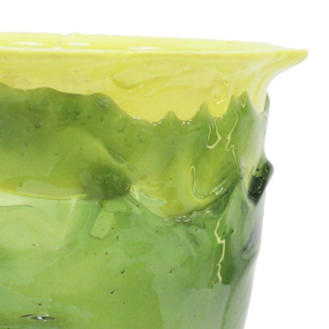 Pink and Green Resin Vase by Gaetano Pesce, 2000s For Sale - Image 3 of 8