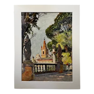 1926 on the Pincio Italy Print