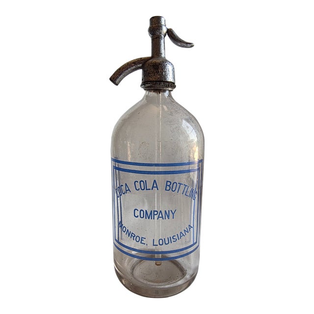 Antique Coca-Cola Seltzer Bottle From Monroe Louisiana For Sale