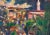 Modern Sirio Pellegrini, View of Capestrano, Oil Painting, 1970s For Sale - Image 3 of 5