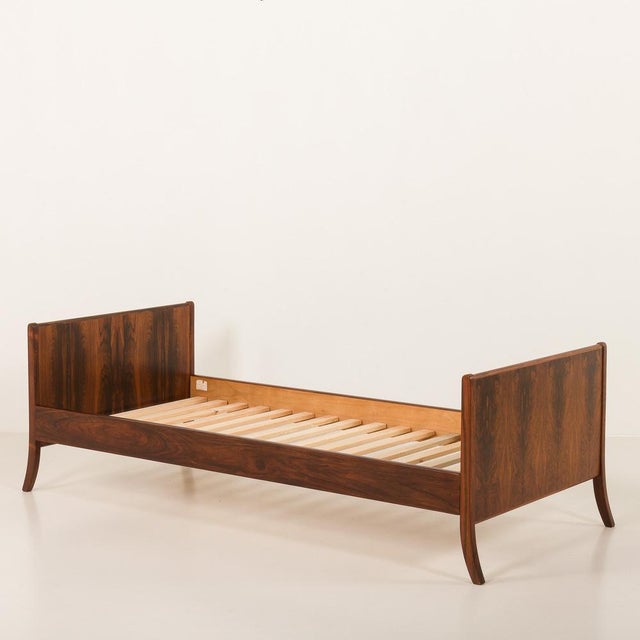 1960s Mid-Century Danish Rosewood Daybed by A. J. Iversen, 1960s For Sale - Image 5 of 14