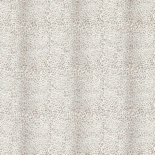 Boho Chic Sample - Schumacher Mini Leopard Outdoor Fabric in Brown For Sale - Image 3 of 3