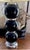 George Kovacs Mid 20th Century Mid Century Modern George Kovacs Black Ceramic and Chrome Stacked Ball Table Lamp For Sale - Image 4 of 7