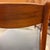 Brown Danish Teak Vintage Low Back Dining Chairs With New Foam and Vinyl - Set of 4 For Sale - Image 8 of 14