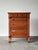 This antique chest lets the wood do the talking — richly figured quartersawn oak with prominent ray-fleck figuring...