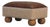 Solid Wood Upholstered Accent Stool For Sale